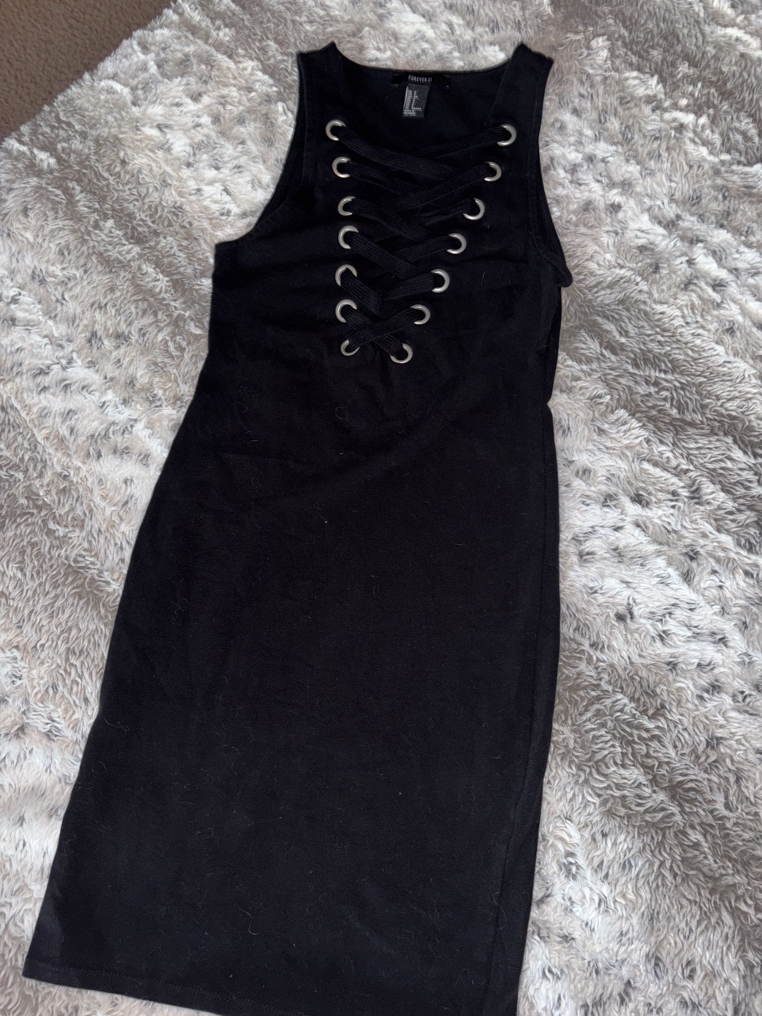 Dress With Corset Style In Front