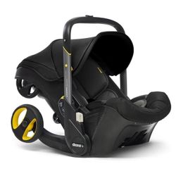 Donna All In One Stroller + Car Seat Black
