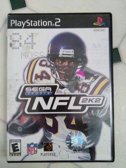 PlayStation 2 Sega Sports NFL 2k2