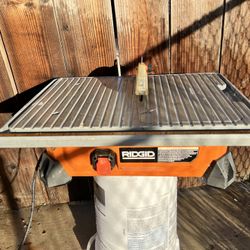 Tile Saw RIDGID
