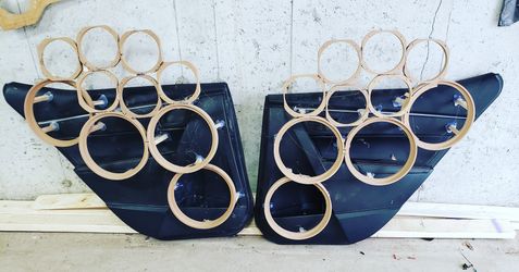 Custom fiberglass door panels