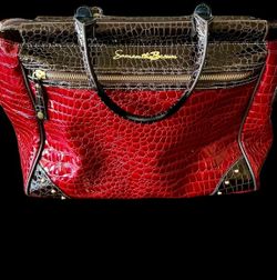 Samantha Brown Croco-embossed Tote