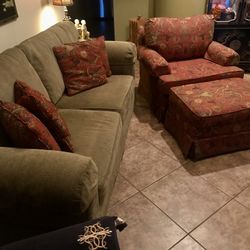 Sofa Cama Y Sillón Cortina’s Inclullidas