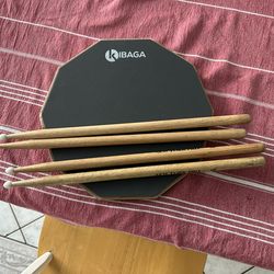 Drum Pad and Sticks