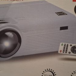 Movie Projector And Speakers