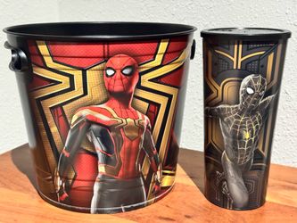 Spider-Man No Way Home Popcorn Bucket and Cup