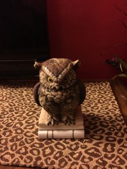 Owl statue