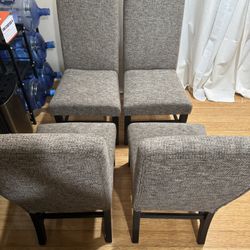 4 Ashley Furniture Dining Chairs