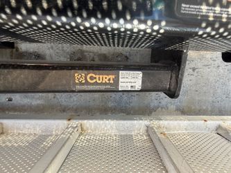 Two (2) CURT trailer hitches