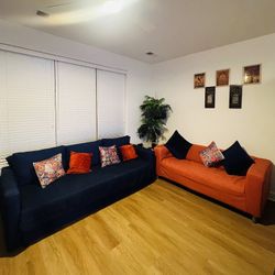 IKEA FRIHETEN AND KLIPPAN SOFA 