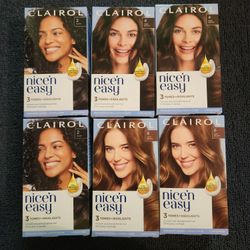 New Clairol Nice'n Easy Hair Dyes $5 Each 