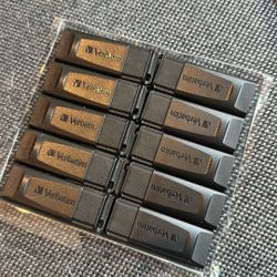 Verbatim Microban 64gb Store N Go USB Flash Drive 10 Pack Black 