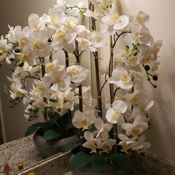 BEAUTIFUL  HUGE ORQUID ARRANGEMENT!!!