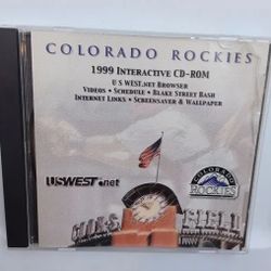 1999 Colorado Rockies interactive CD-ROM