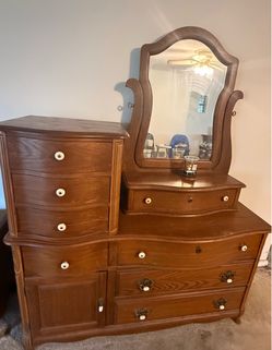 Dresser, Chest, and one nightstand