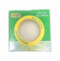 Novelty world glow-in-the-dark squishy