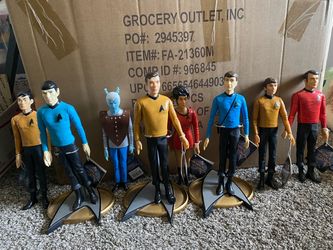 Vintage Star Trek Action Figure Set of 7