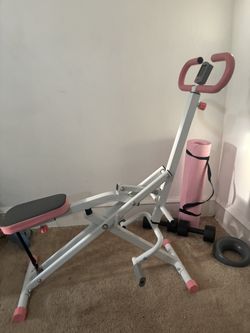 Squat Row Machine- Pink
