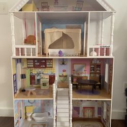 Large Doll House w/accessories