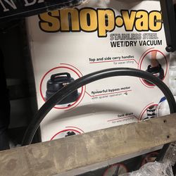 Stainless Steel Wet/Dry Vacuum 