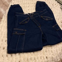Sweet Look Cargo Jeans Size 3
