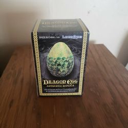 LocoApe RED Dragon Egg Paperweight Replica Solid Resin 