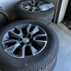 20 inch Chevy/GMC wheel set