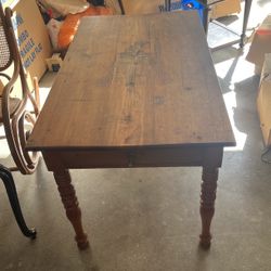 Antique Wood Desk