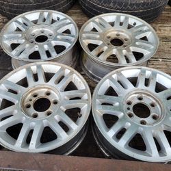 Four Chome Mags 18 inch wheels 8 inch Wide6 Hole