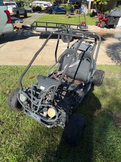To go car for parts or somebody to fix it