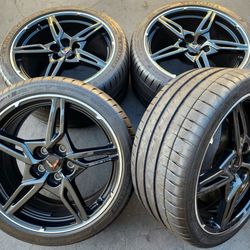 Chevy Corvette C8 Factory Wheels