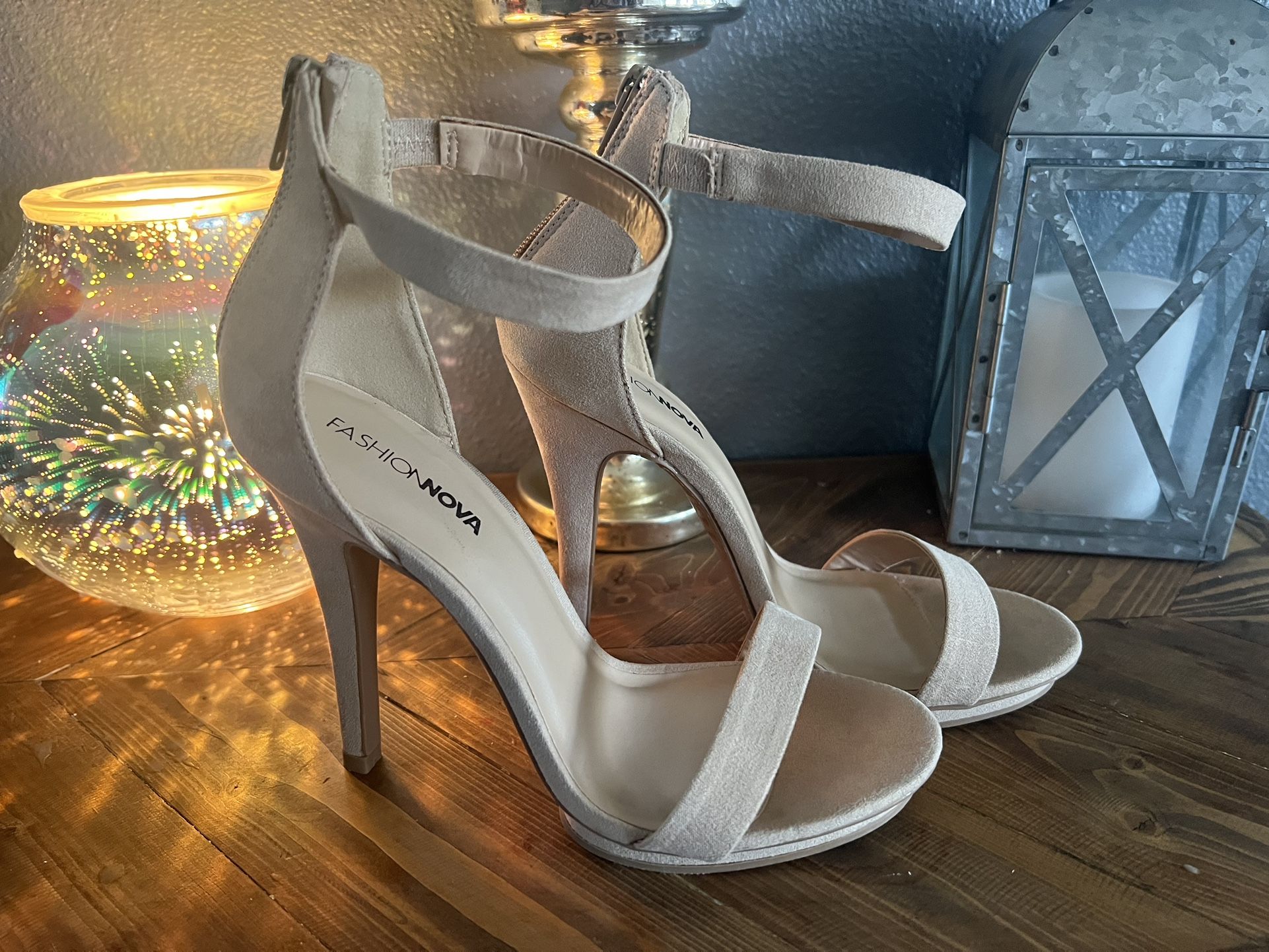 Fashion Nova Nude Heels for Sale in Bakersfield, CA - OfferUp