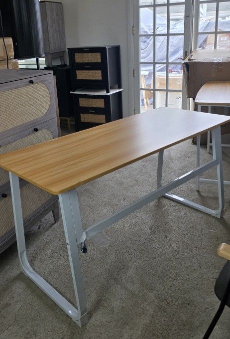 Desk Work Table For Arts and Crafts Homeschool Cricut
