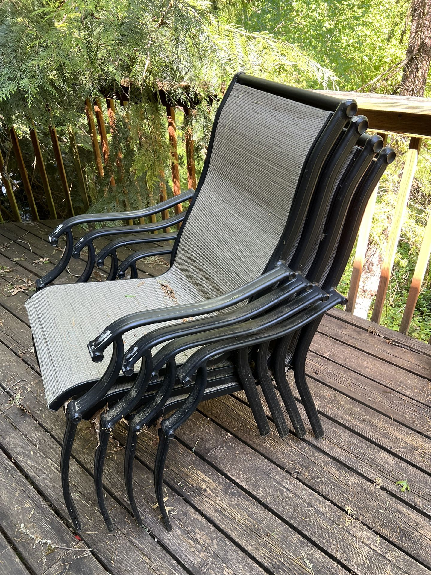 Deck / Patio Chairs + Table for Sale in Lake Oswego, OR OfferUp