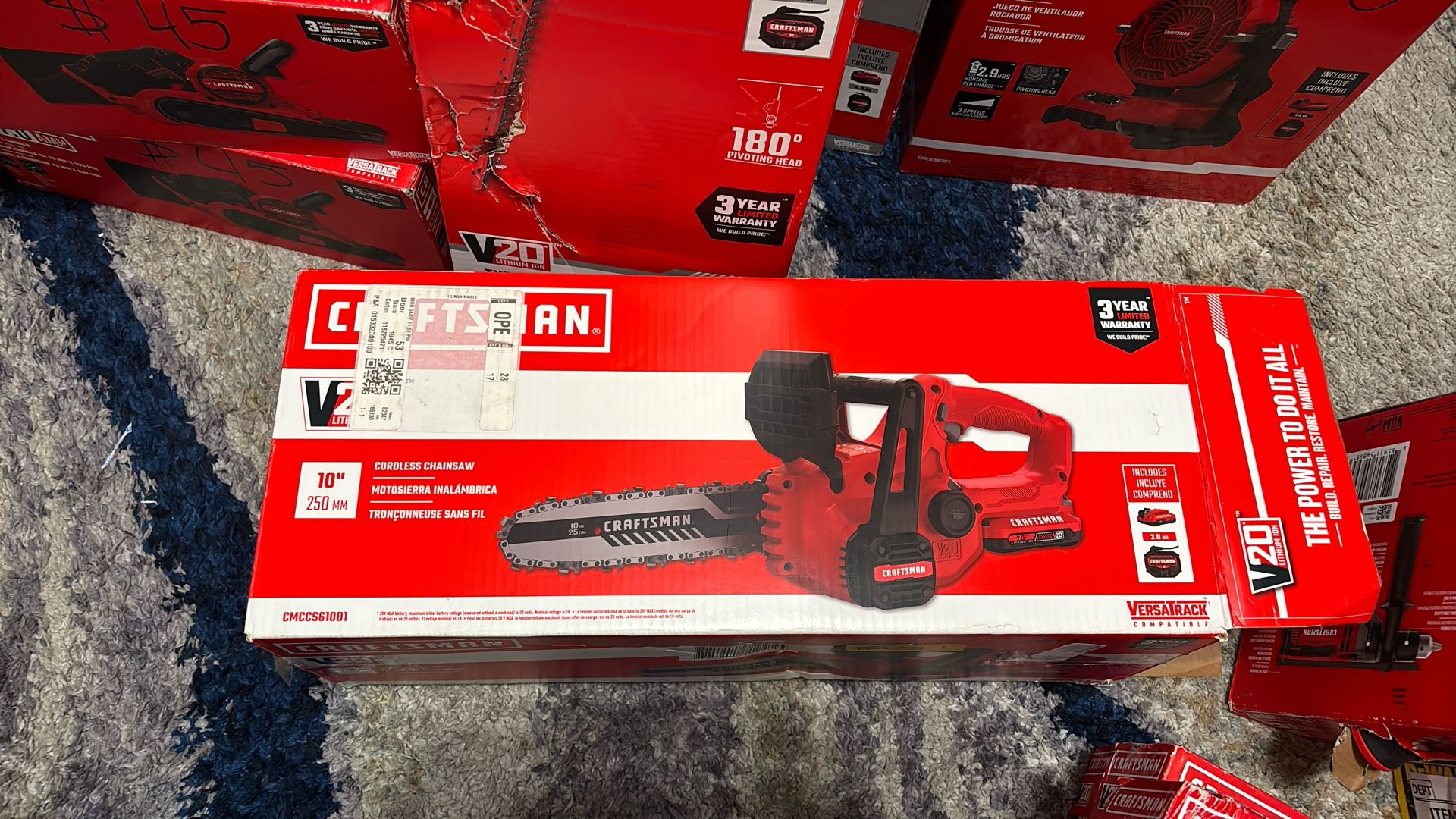Craftsman 10” Cordless Chainsaw
