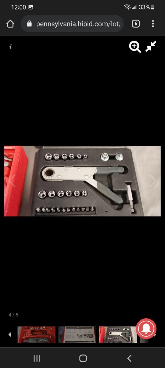 Ratchet Socket
Set