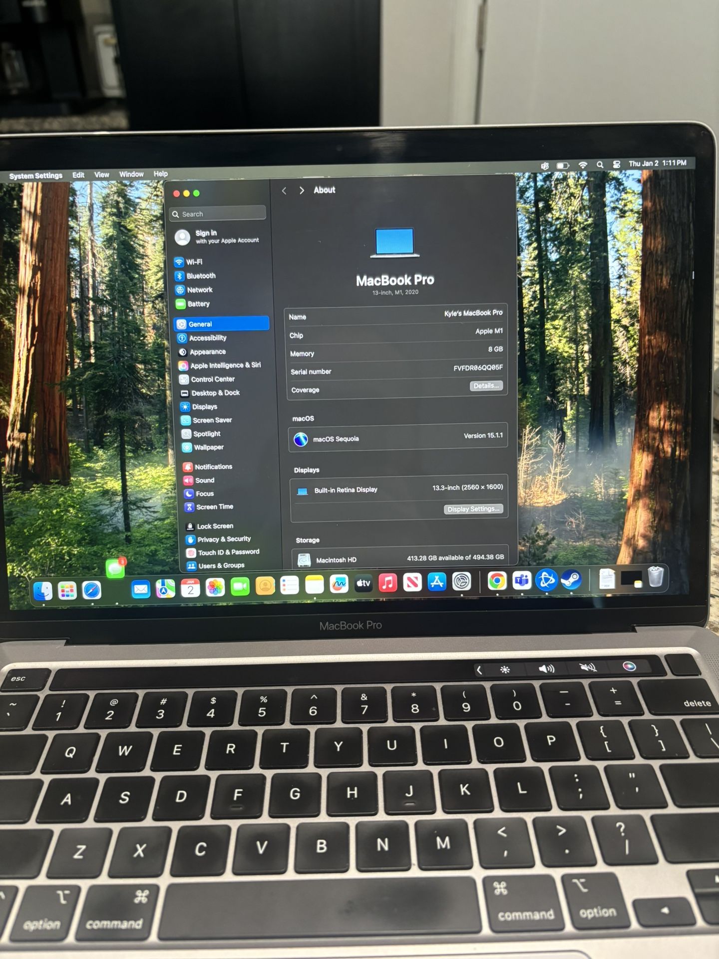 2020 MacBook Pro M1