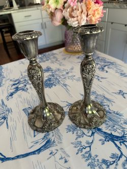 Vintage candlestick holders