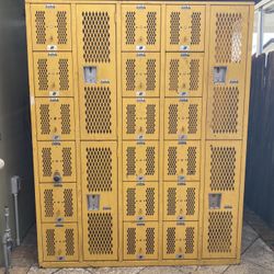 Steel High School Lockers