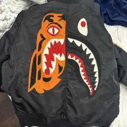 Bape Bomber zipper Jacket