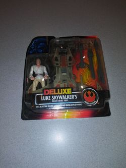 DELUXE LUKE SKYWALKER'S DESERT SPORT SKIFF NEW FACTORY SEALED