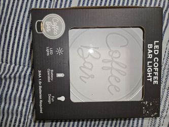 Coffee Bar LED sign
