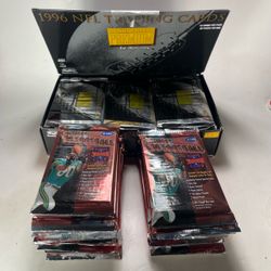 1996 SkyBox Premium NFL Trading Cards 1996 topps stadium club