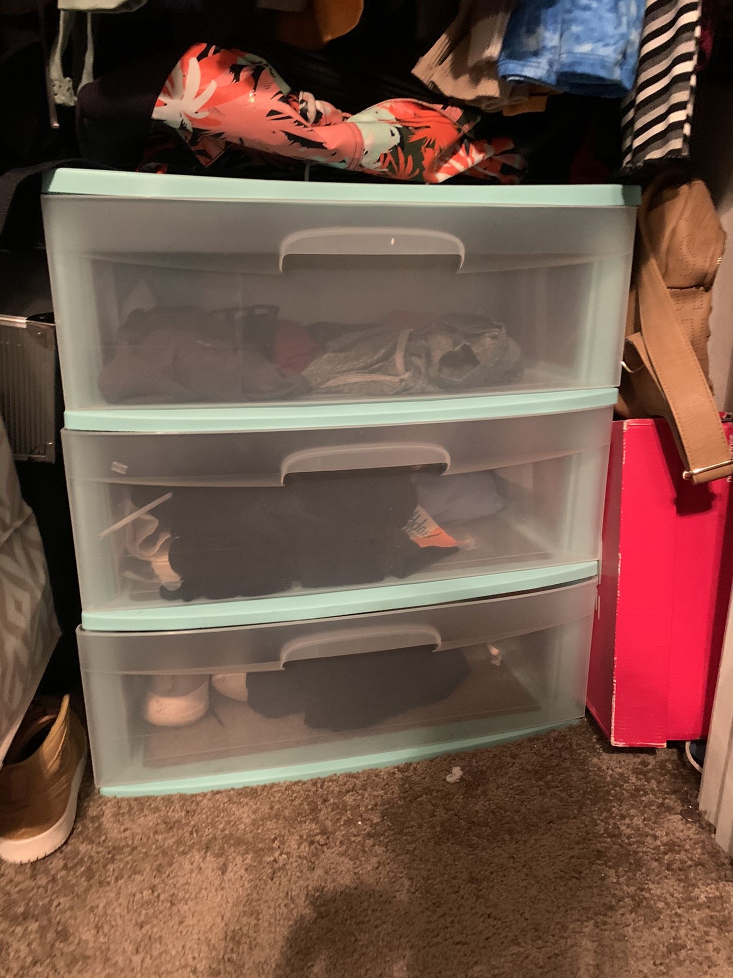 3 drawer storage
