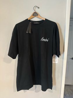 Amiri Black Script Logo T-Shirt
