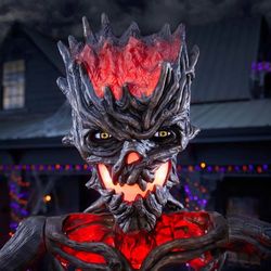 HOME ACCENTS HOLIDAY 12.5 ft. Giant-Sized Inferno Deadwood Skeleton