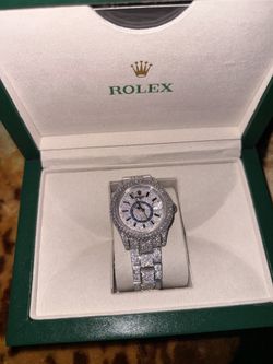 Moissanite Sky Dweller Rolex