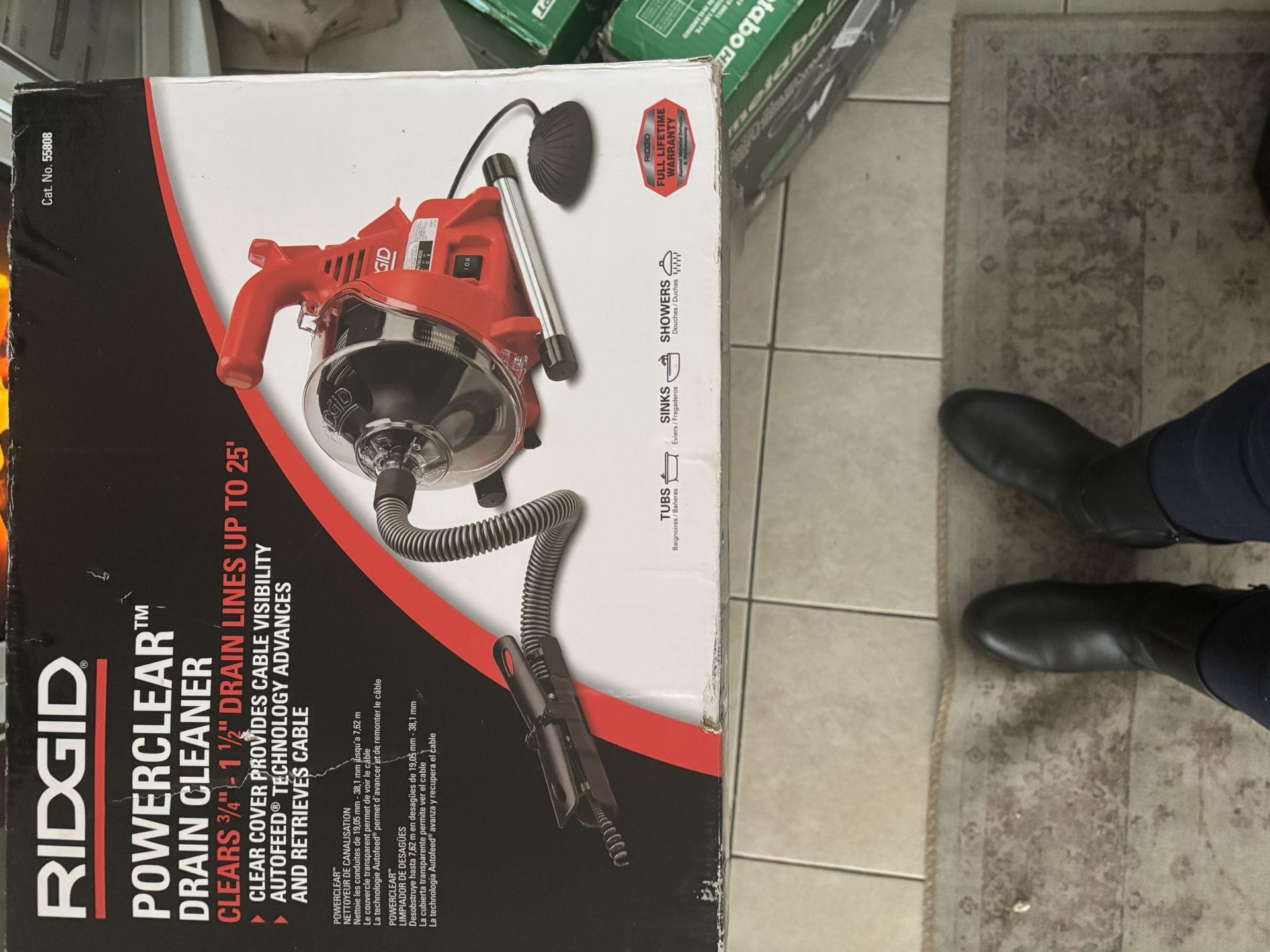 Fan$100/drain cleaner$125.00