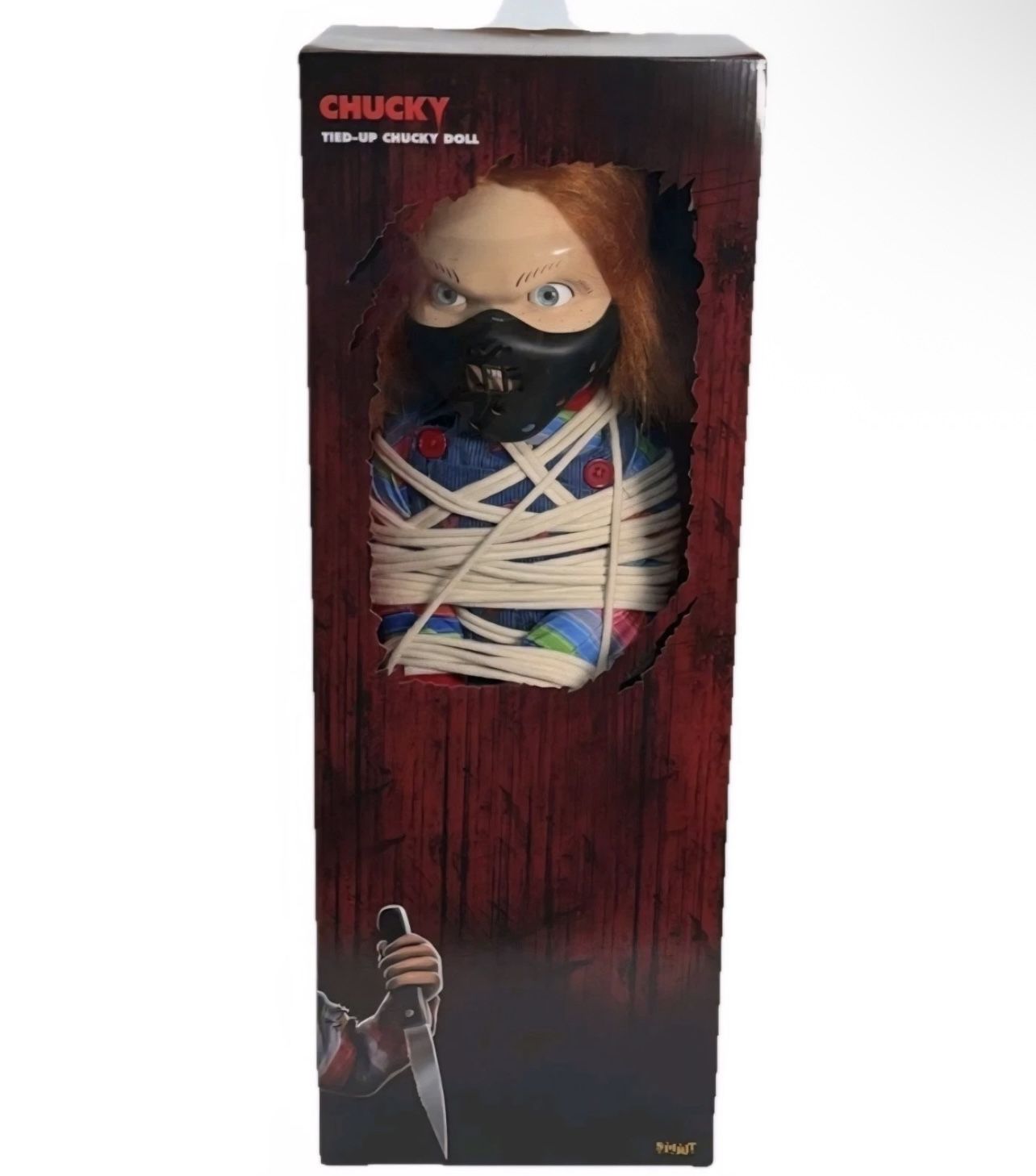 🔥 IN HAND Tied Up Chucky Doll Spirit Halloween - New & Sealed