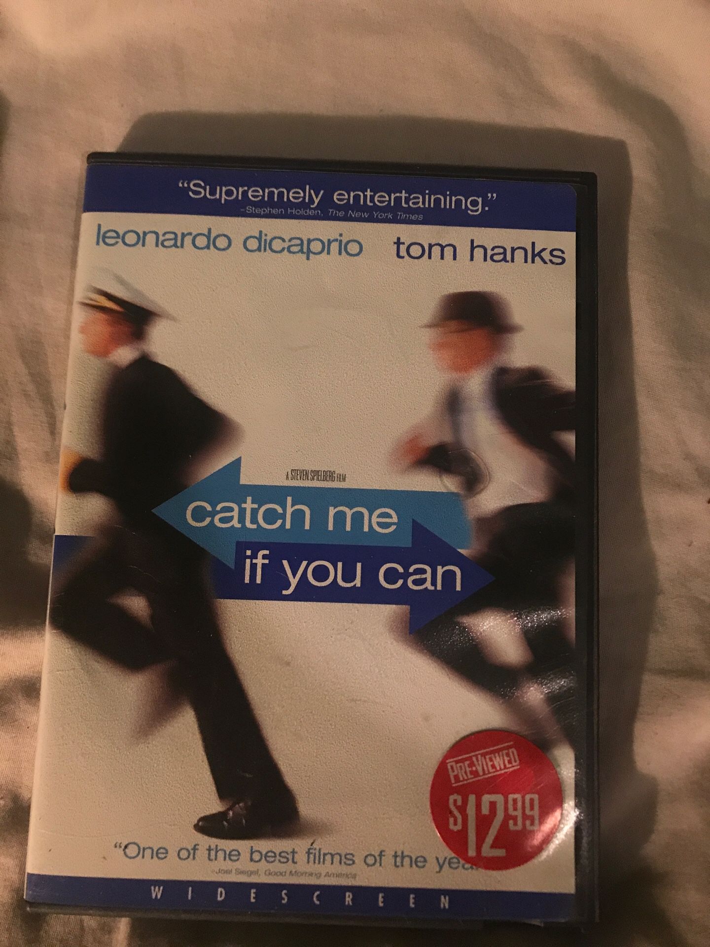 Catch me if you can dvd player